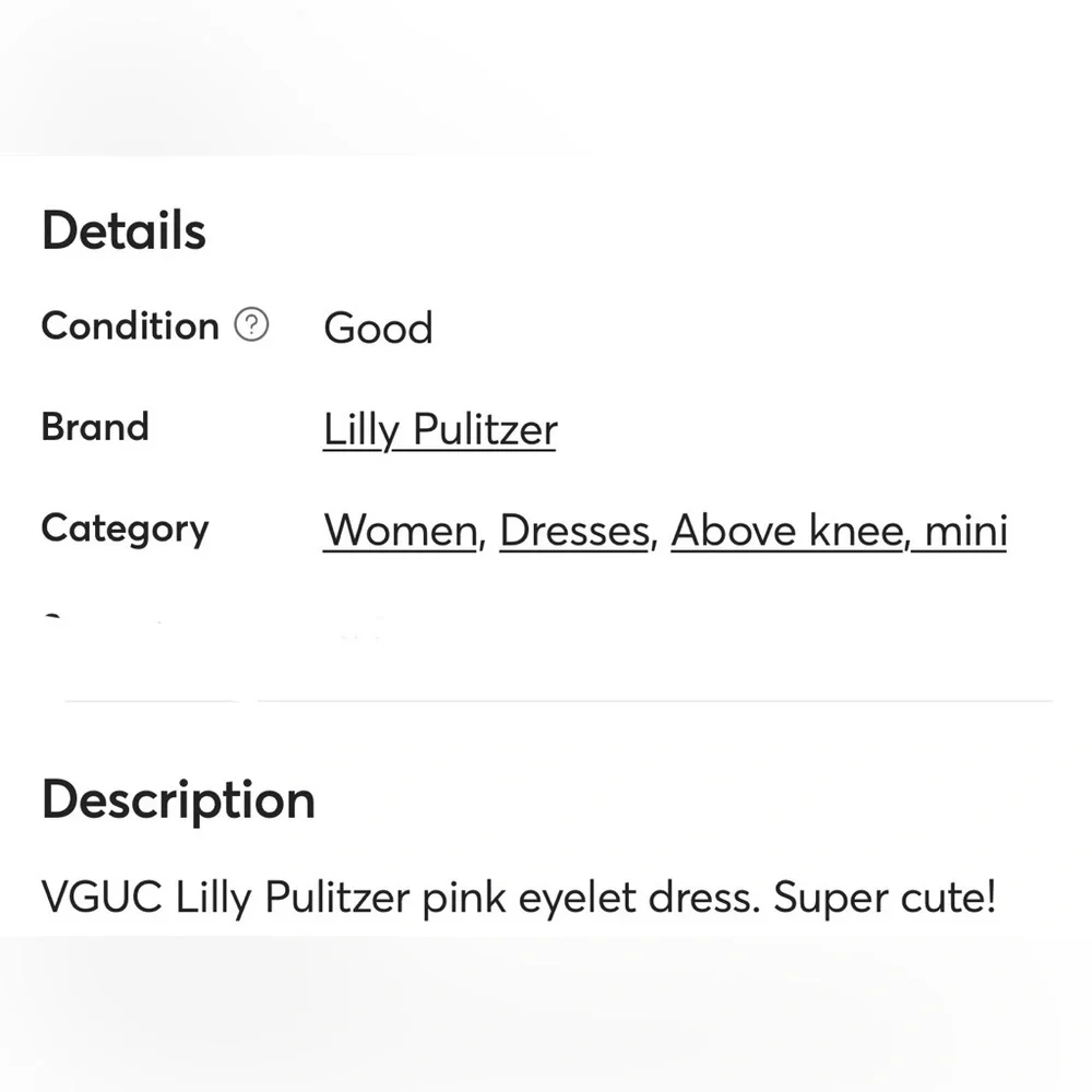 Lilly Pulitzer Vibrant Pink Dress 8 - Picture 7 of 8